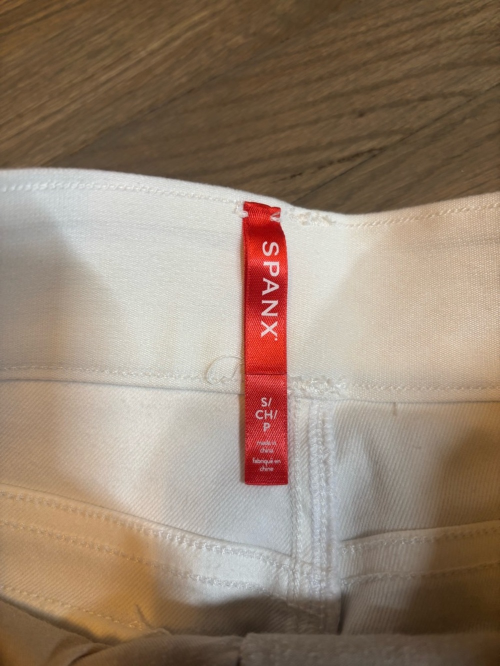 SPANX Wide Leg Pants in White - Picture 3 of 6
